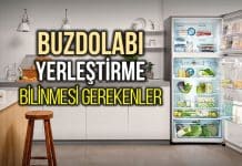 buzdolabının bölümleri
