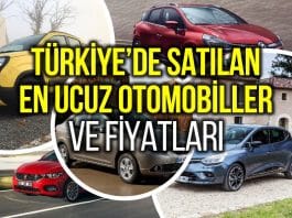 en ucuz arabalar