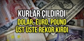 tl dolar euro pound