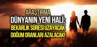 Dünyanın yeni halinde bekarlık süresi uzayacak, doğum oranları azalacak! bekarlık süresi covid araştırması