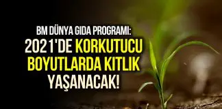Dünya Gıda Programı (WFP): 2021’de korkutucu boyutlarda kıtlık yaşanacak! Dünya Gıda Programı (WFP): 2021 kıtlık