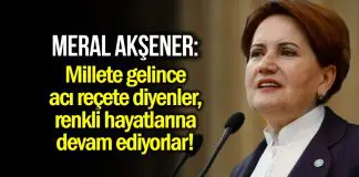 Meral Akşener: Eşe dosta ballı ihale, vatandaşa gelince acı reçete! Meral Akşener: Eşe dosta ballı ihale, vatandaşa gelince acı reçete!