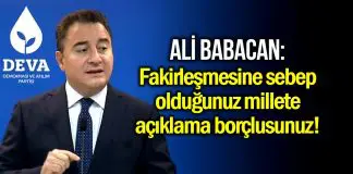 Ali Babacan: Yüksek faiz vatana ihanettir diyordunuz, şimdi ne oldu? Ali Babacan: Yüksek faiz vatana ihanettir diyordunuz, şimdi ne oldu?