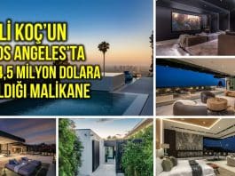 ali koç los angeles malikane ev
