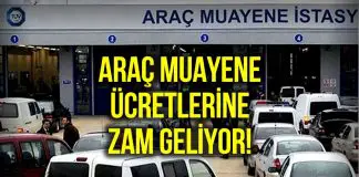 TÜVTÜRK araç muayene ücretlerine zam geliyor! TÜVTÜRK araç muayene ücretlerine zam geliyor!