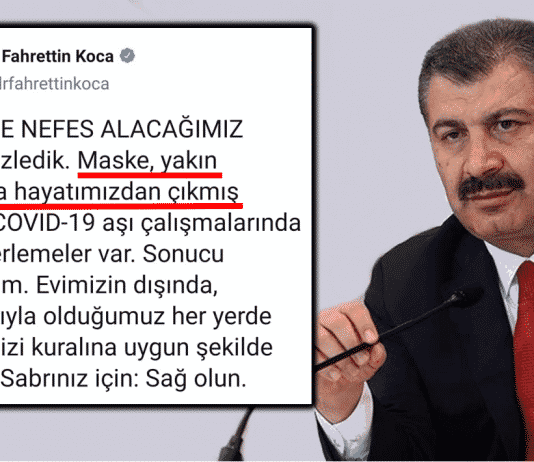 bakan koca covid maske yakında hayatımızdan çıkmış olacak