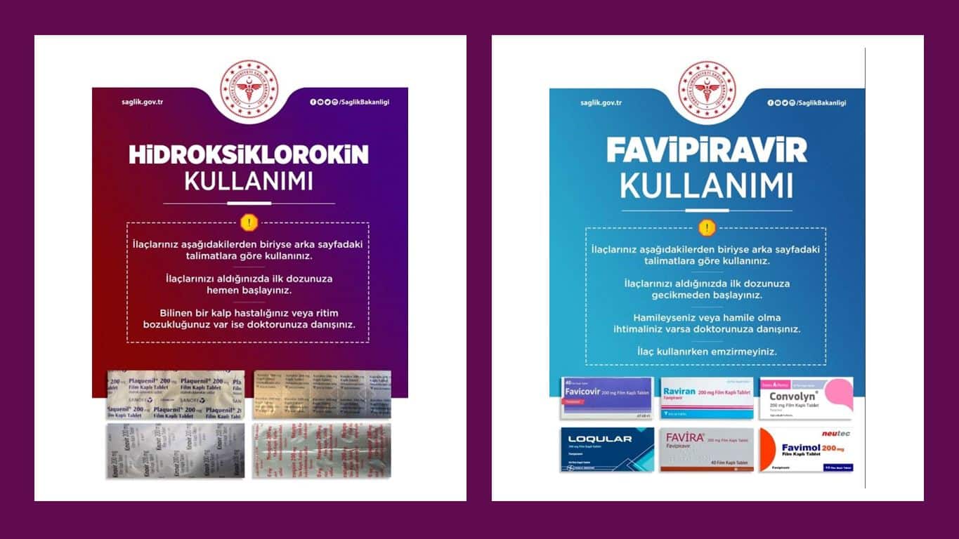 Sağlık Bakanlığı Hidroksiklorokin ve Favipiravirin covid ilacı kullanım uyarıları