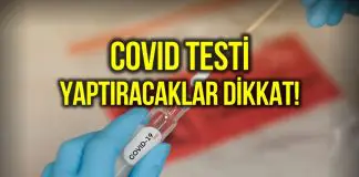 Covid testi uyarısı: 6 gün geçmeden yapılan test doğru sonuç vermez! covid testi korona test