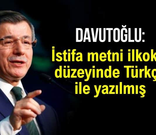 davutoğlu berat albayrak istifa