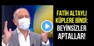 Fatih Altaylı canlı yayında çıldırdı: Beyinsizler, ahmaklar, aptallar! Fatih Altaylı canlı yayında çıldırdı: Beyinsizler, ahmaklar, aptallar!