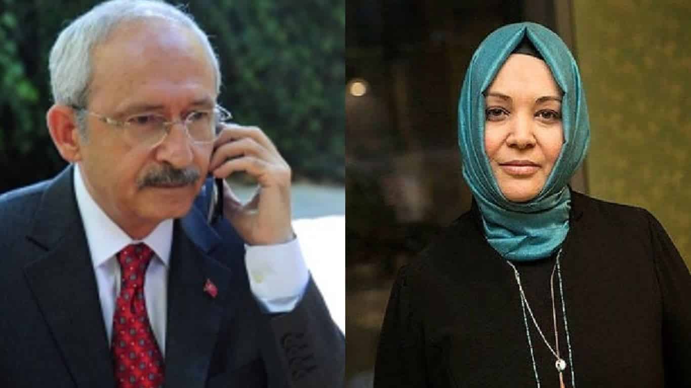 Kılıçdaroğlu Hilal Kaplan geçmiş olsun telefonu