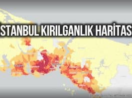 İstanbul kırılganlık haritası yayımlandı