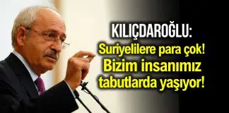 Kılıçdaroğlu’ndan deprem tepkisi: Suriyelilere para çok ama bizim insanımız tabutta yaşıyor kılıçdaroğlu izmir depremi tepkisi
