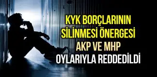 İYİ Parti’nin ‘KYK borçları silinsin’ önerisini AKP ve MHP reddetti kyk borçları silinsin önergesi