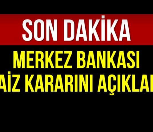 merkez bankası faiz kararı