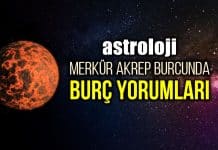 Astroloji: Merkür Akrep burcunda burç yorumları Astroloji: 11 Kasım Merkür Akrep burcunda burç yorumları