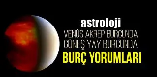 Astroloji: Venüs Akrep’te, Güneş Yay burcunda burç yorumları Astroloji: Venüs Akrep, Güneş Yay burcunda burç yorumları