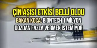 Çin aşısı Sinovac yüzde 97 etkili çıktı, BioNTech 1 milyondan fazla aşı vermiyor! Çin aşısı Sinovac etkisi BioNTech