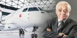 Cengiz Holding 47 milyon dolarlık Falcon 6X jet siparişi verdi Cengiz Holding 47 milyon dolarlık jet siparişi verdi