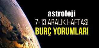 Astroloji: 7 – 13 Aralık 2020 haftalık burç yorumları Astroloji: 7 - 13 Aralık 2020 haftalık burç yorumları