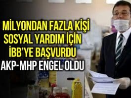 İBB sosyal yardım başvurusu