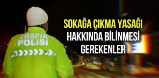 Saat 21.00’de başlayacak sokağa çıkma yasağı için önemli detaylar Saat 21.00 de başlayacak sokağa çıkma yasağı için önemli detaylar