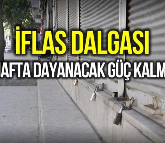 Batık krediler nedeniyle iflas dalgası bekleniyor: 2 milyon esnaf, 446 bin şirket battı!