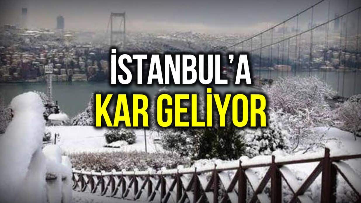 İstanbul kar ne zaman yağacak? Meteoroloji ve AKOM tarih verdi