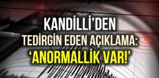 Kandilli İstanbul 3 ilçe için deprem uyarısı: Anormallik yaşanıyor!