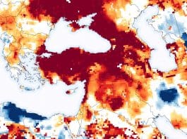 nasa türkiye kuraklık haritası