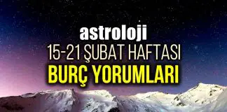 Astroloji: 15 – 21 Şubat 2021 haftalık burç yorumları Astroloji: 15 - 21 Şubat 2021 haftalık burç yorumları