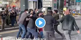 Ankara’da Boğaziçi eylemine çok sert polis müdahalesi ankara kızılay meydanı boğaziçi protestoları