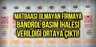 Berat Albayrak döneminde matbaası olmayan firmaya bandrol basım ihalesi verilmiş! Berat Albayrak döneminde matbaası olmayan firmaya bandrol basım ihalesi verilmiş!