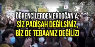 Boğaziçi öğrencilerinden Erdoğan’a mektup: Siz padişah değilsiniz, biz de tebaanız değiliz! boğaziçi öğrencileri