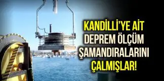 Kandilli’ye ait Marmara Denizi’ndeki deprem şamandıraları çalınmış! Kandilli Rasathanesi denizdeki deprem ölçüm şamandıraları çalındı!
