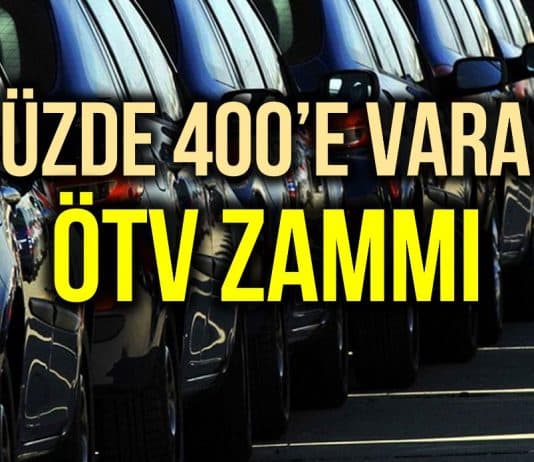 Resmi Gazete Araç ÖTV büyük zam!