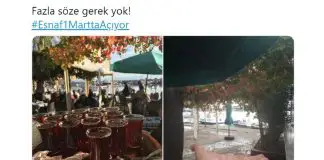 #Esnaf1MarttaAçıyor: Esnafların tepkisi Twitter gündeminde! #Esnaf1MarttaAçıyor Esnaf 1 mart