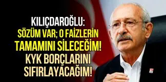 Kılıçdaroğlu: KYK borçlarını sıfırlayacağız, esnafın çiftçinin faizlerini sileceğiz! Kılıçdaroğlu: KYK borçlarını sıfırlayacağız, esnafın çiftçinin faizlerini sileceğiz!
