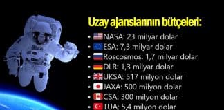 Uzay ajansları için ne kadar bütçe gerekiyor? Astronot göndermenin maliyeti ne?