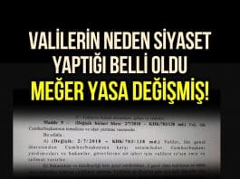 valiler cumhurbaşkanı temsilcisi