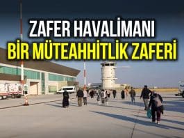 zafer havalimanı maliyeti