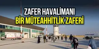 Maliyeti 50 milyon Euro ama devlet 208 milyon Euro ödeyecek! zafer havalimanı maliyeti