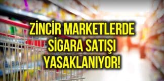 Zincir market düzenlemesi: Sigara ve teknoloji ürünleri satılamayacak