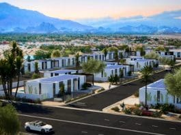 california 3D yazıcıdan çıkma doğa dostu villalar