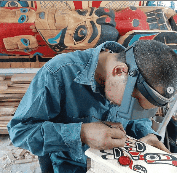 tlingit kızılderili oyması