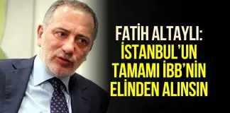 Fatih Altaylı: İstanbul’un tamamı İBB’nin elinden alınsın, bir kararnamelik işi var! fatih altaylı ibb