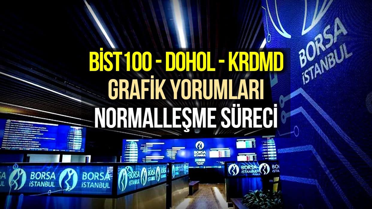 Borsa İstanbul, DOHOL ve KRDMD Grafik Yorumları: Normalleşme Süreci
