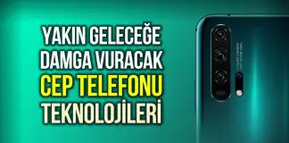Geleceğe damga vurması beklenen cep telefonu teknolojileri