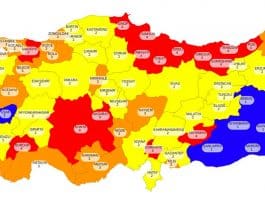 covid risk haritası