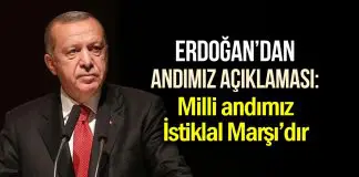 Cumhurbaşkanı Erdoğan: Milli andımız İstiklal Marşı’dır Cumhurbaşkanı Erdoğan: Milli andımız İstiklal Marşı'dır